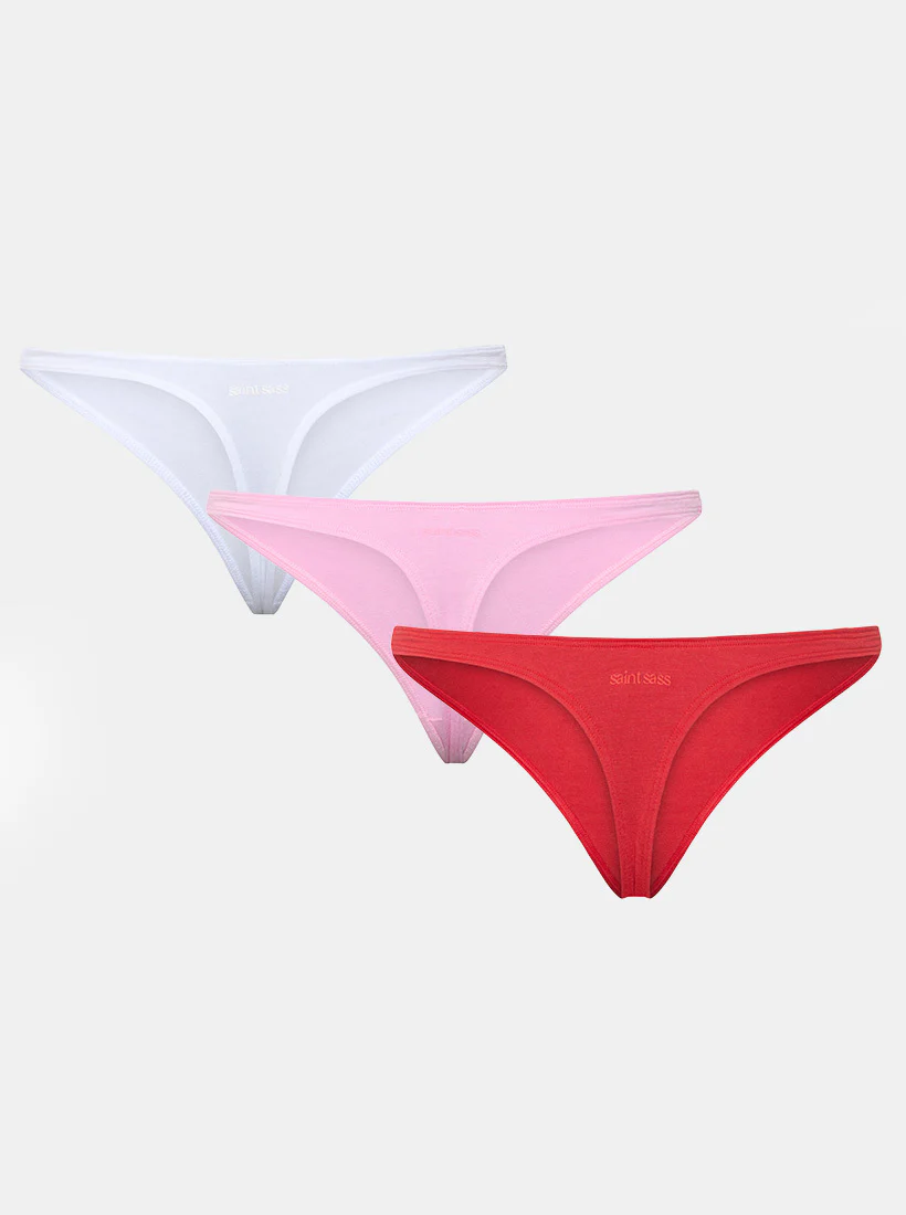 Everyday Cotton Tanga (3er Pack) - Image 9